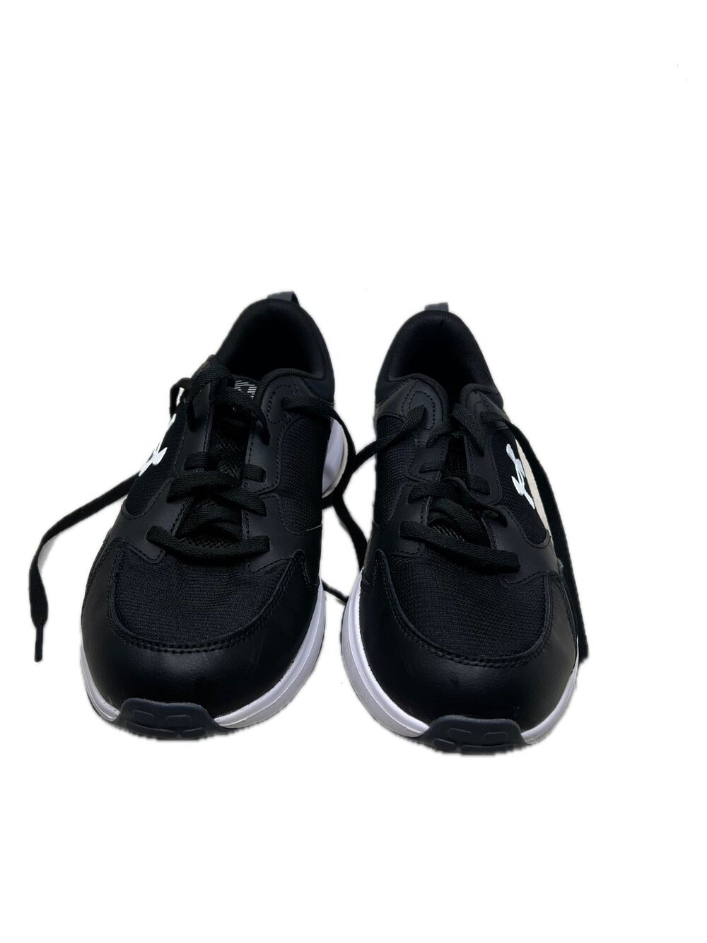 Under Armour Charged Edge Black Castlerock White Mens 9.5